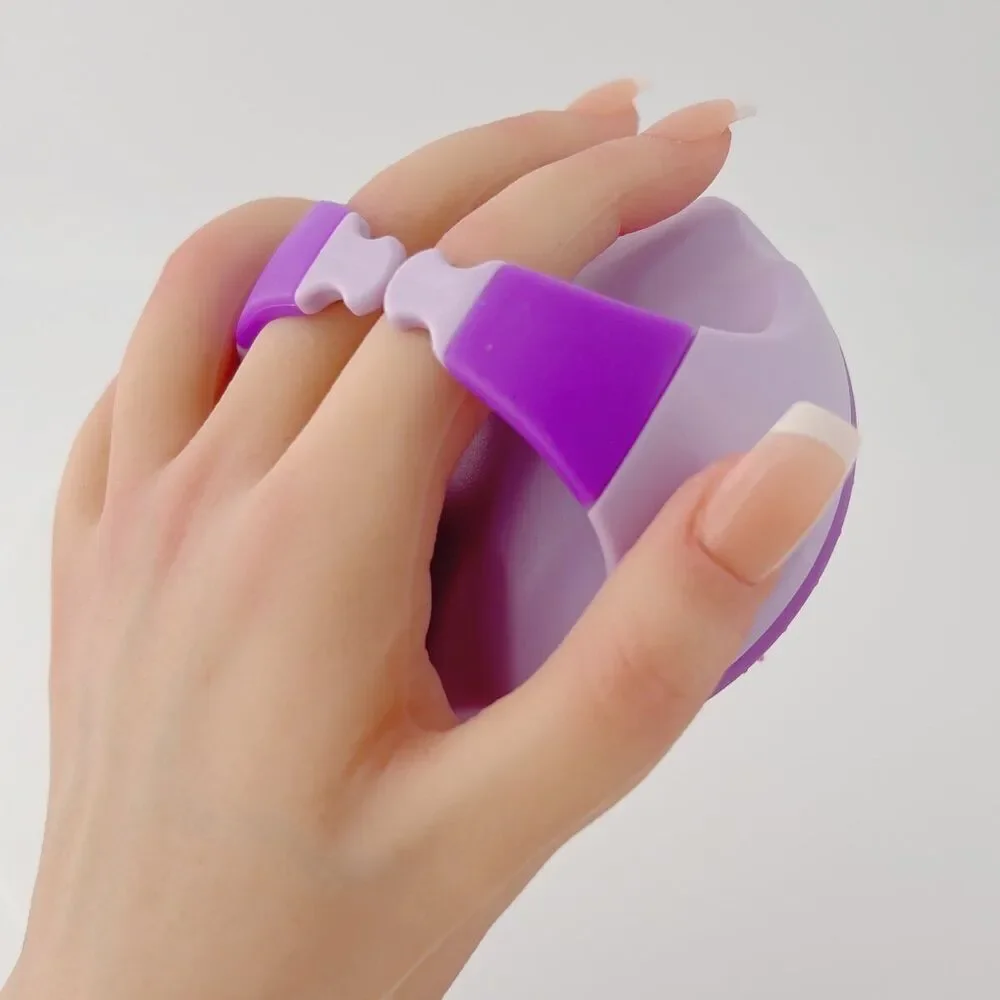 2 pcs Scalp Massager Shampoo Brush, Scalp Scrubber Soft Silicone Dandruff Remove